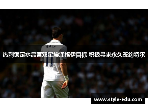 热刺锁定水晶宫双星埃泽格伊目标 积极寻求永久签约特尔